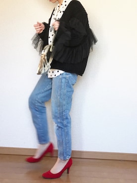 「メタリックバック」｜kii610さん（レディース・161cm）の秋コーディネート