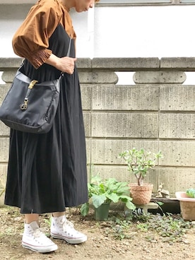 「コットンギャザーブラウス」｜kii610さん（レディース・161cm）の秋コーディネート