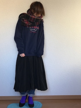 「タイツ×パンプス」｜kii610さん（レディース・161cm）の冬コーディネート