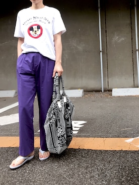 「pearl（パール）のアイテム」を使った、kii610さん（レディース・161cm）の夏コーディネート