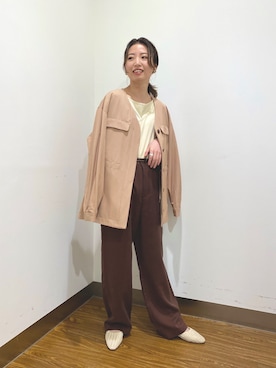 suzukoさん（レディース・152cm）の春コーディネート
