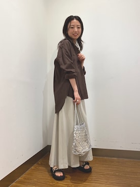 suzukoさん（レディース・152cm）の春コーディネート