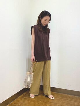 suzukoさん(レディース・152cm)の夏コーディネート