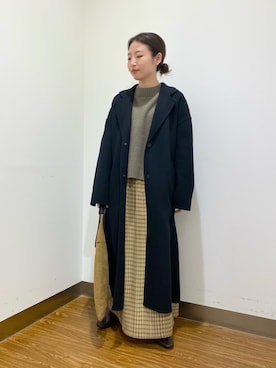 suzukoさん（レディース・152cm）の冬コーディネート