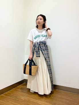 suzukoさん（レディース・152cm）の夏コーディネート