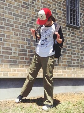 「アイテム（ピアス（両耳用））」を使った、♡、。・S♡、。・:*:・さん（レディース・159cm・30代）の春コーディネート