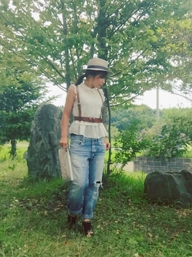 ♡、。・S♡、。・:*:・さん(レディース・159cm)の夏コーディネート