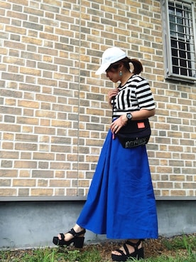 ♡、。・S♡、。・:*:・さん（レディース・159cm）の夏コーディネート