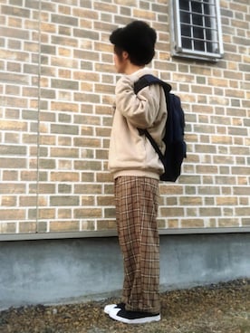 「adidas（アディダス）の【adidas】 オリジナルス スーパースタースリッポン[Superstar Slip On W]◆（スリッポン）」を使った、♡、。・S♡、。・:*:・さん（レディース・159cm）の冬コーディネート