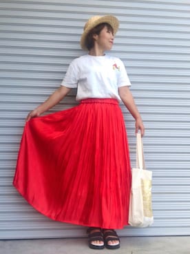 「Parfum de Charmant Fleur（パルファムドゥシャルマンフルール）のアイテム」を使った、♡、。・S♡、。・:*:・さん（レディース・159cm）の春コーディネート