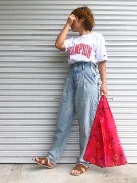 ♡、。・S♡、。・:*:・さん(レディース・160cm)の夏コーディネート