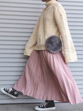 ♡、。・S♡、。・:*:・さん(レディース・159cm)の冬コーディネート