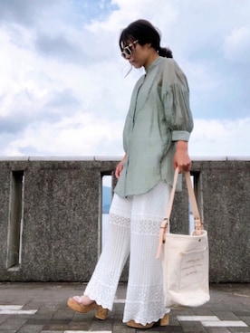 ♡、。・S♡、。・:*:・さん（レディース・159cm）の夏コーディネート