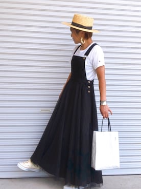 ♡、。・S♡、。・:*:・さん（レディース・159cm）の夏コーディネート