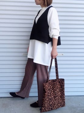 ♡、。・S♡、。・:*:・さん（レディース・159cm）の秋コーディネート