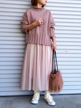 ♡、。・S♡、。・:*:・さん（レディース・159cm）の秋コーディネート