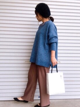 ♡、。・S♡、。・:*:・さん(レディース・159cm)の冬コーディネート