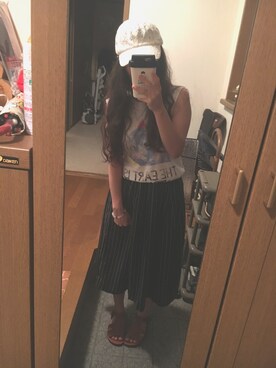 a＊さん（レディース・151cm）の夏コーディネート