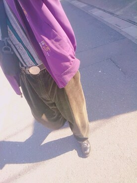 「#古着」｜ゆーせいさん（メンズ・167cm）の春コーディネート