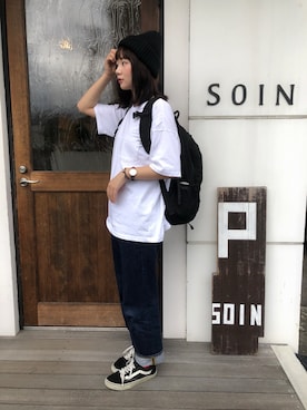 ぱるこさん（レディース・163cm）の秋コーディネート