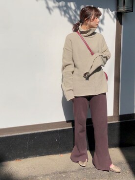 ぱるこさん（レディース・163cm）の秋コーディネート