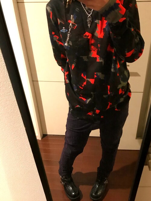 おわん|Vivienne Westwood MANのデニムパンツを使ったコーディネート 全国配送料無料 Vivienne スキニー Westwood カジュアルパンツ