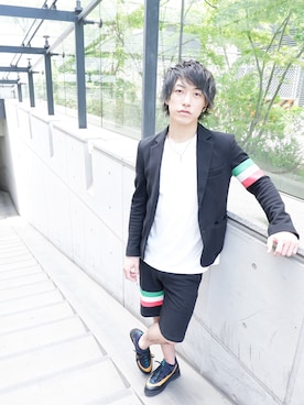 「DOWBL」｜じんさん（メンズ・170cm）の春コーディネート