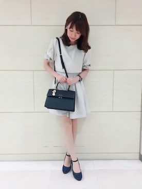 「サマンサタバサ」｜「アイテム（ワンピース/ドレス）」を使った、nabe@stさん（レディース・157cm）の春コーディネート