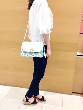 「サマンサタバサ」｜「アイテム（サンダル）」を使った、nabe@stさん（レディース・157cm）の夏コーディネート