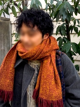 「防寒」｜「アイテム（その他アウター）」を使った、ぶっかんさん（メンズ・168cm）の冬コーディネート