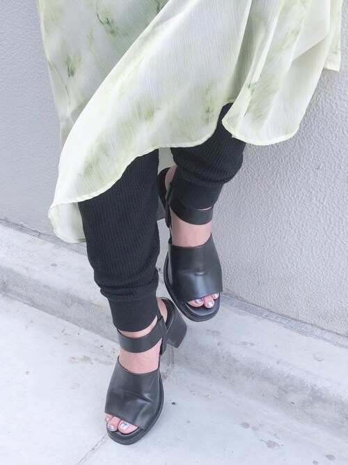 Ako 靴下屋のレギンス スパッツを使ったコーディネート Wear