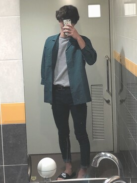 りょーたさん（メンズ・181cm）の秋コーディネート