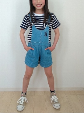「DIABLE（ディアブル）のアイテム」を使った、ayuさん（キッズ・138cm）の春コーディネート