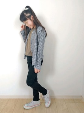 ayuさん（キッズ・138cm）の春コーディネート