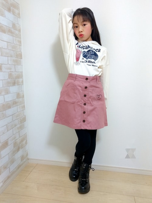 杏 しまむらのパーカーを使ったコーディネート Wear