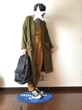 「CONVERSE（コンバース）のconverse（コンバース） ALL STAR OX（オールスターOX）（スニーカー）」を使った、tanakaaa＝さん（レディース・164cm）の春コーディネート