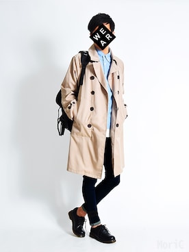 MoriCさん(メンズ・181cm)の冬コーディネート