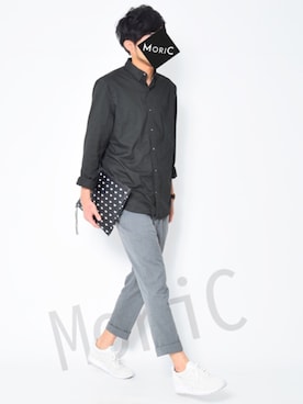 MoriCさん(メンズ・181cm)の夏コーディネート