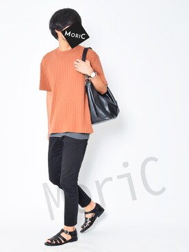 MoriCさん(メンズ・181cm)の夏コーディネート