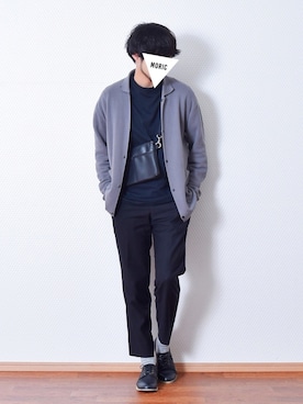 MoriCさん（メンズ・181cm）の春コーディネート