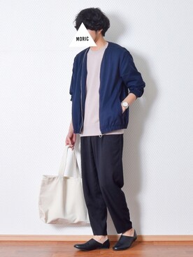 MoriCさん(メンズ・181cm)の春コーディネート