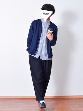 MoriCさん(メンズ・181cm)の春コーディネート