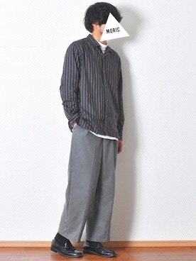 MoriCさん（メンズ・181cm）の春コーディネート