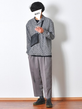 MoriCさん（メンズ・181cm）の春コーディネート