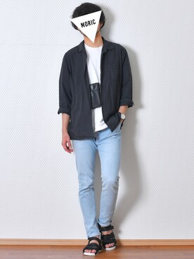 MoriCさん(メンズ・181cm)の春コーディネート