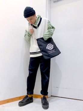 しゅうじさんさん（メンズ・162cm）の春コーディネート