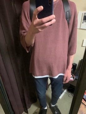 「osharewalker（オシャレウォーカー）のアイテム」を使った、ヒロさん（メンズ・181cm）の春コーディネート