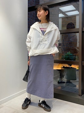 「SHIPS any（シップス エニィ）のアイテム（その他アウター）」を使った、カーンさん（レディース・158cm）の秋コーディネート