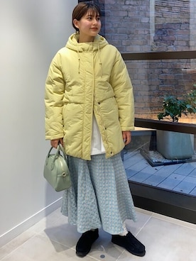 「SHIPS any（シップス エニィ）のアイテム（その他アウター）」を使った、カーンさん（レディース・158cm）の冬コーディネート