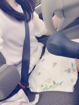 「ARROW（アロー）のアイテム（スカート）」を使った、うさこさん（レディース・156cm）の夏コーディネート